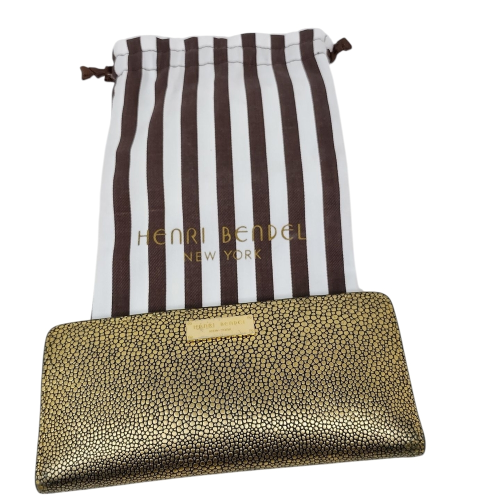 Henri Bendel Gold Women's Clutch